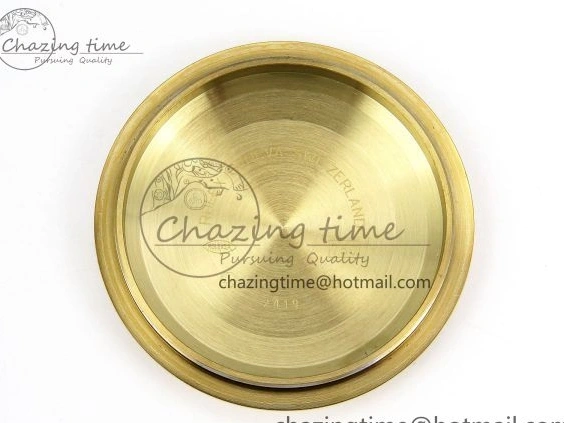 MiroTime 0408 Day Date 40 YG JDF Gain Weight 904L Steel White Roman Dial on President Bracelet VR3255 V Functional 1369